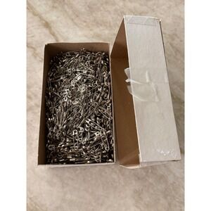 Box of Safety Pins; 10 Gross; 1440 Count; Made in USA